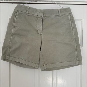 Size 10 J. Crew women’s khaki shorts.
